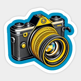 SLR Camera Sticker